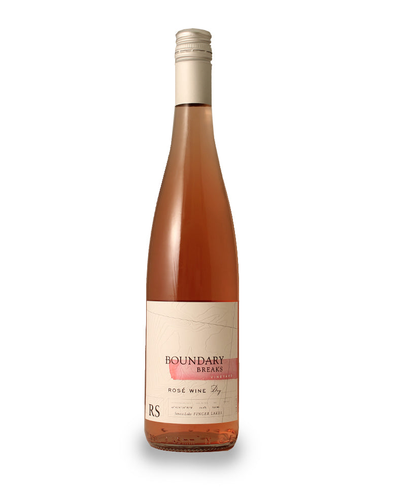 Boundary Breaks, Dry Rose, Seneca Lake, 750ml – Triphammer Wines and ...